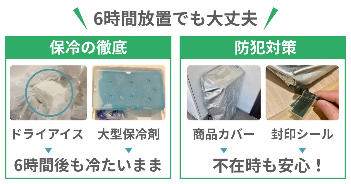 パルシステムは6時間不在でも大丈夫