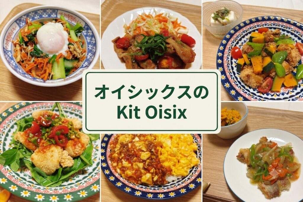 オイシックスのKit Oisix6種類の写真