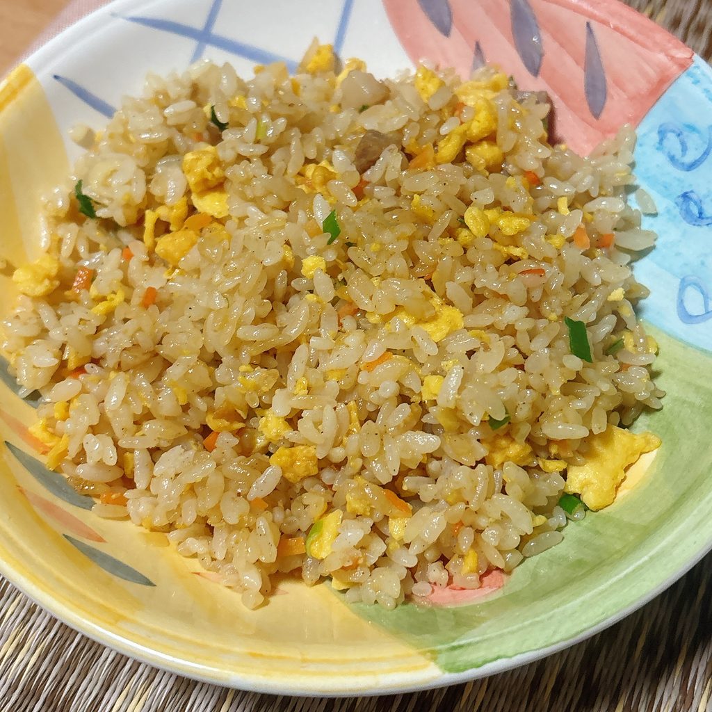 温めたパルシステムの直火炒めチャーハン