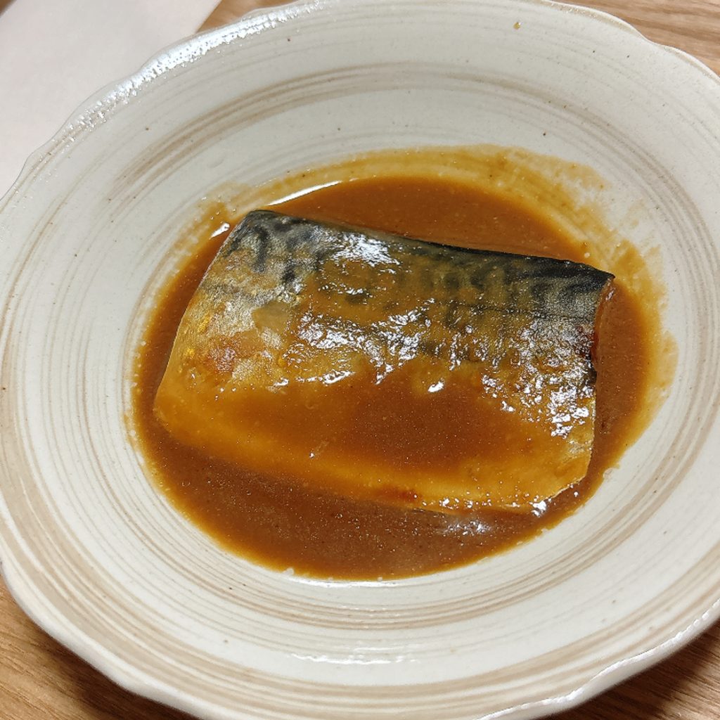 パルシステムのさばの味噌煮(骨とり)