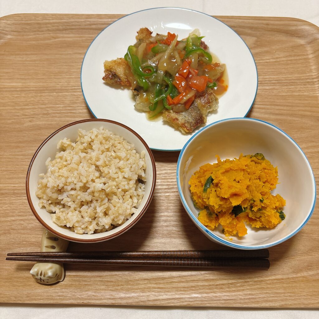 オイシックスのKit Oisixで作った、主食・主菜・副菜がそろった食卓